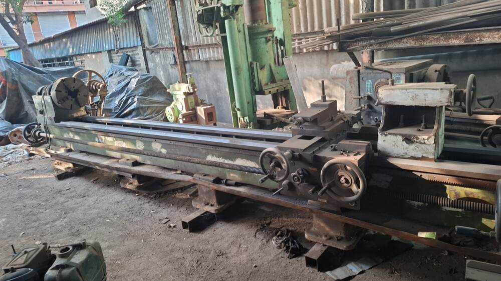 Lathe 20 ft – Rajkot (Quality) for sale at Raj Engineering and Machinery Vapi
