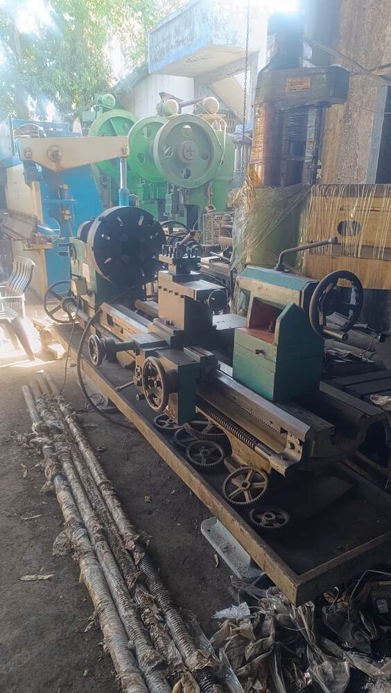 Lathe 12 ft – Heavy Duty for sale at Raj Engineering and Machinery Vapi